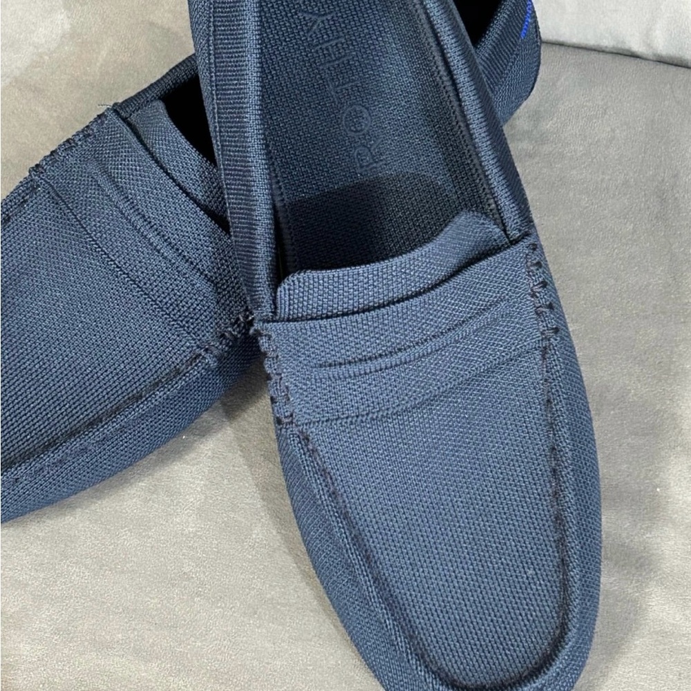 Rothy's Men's Navy Blue Loafers